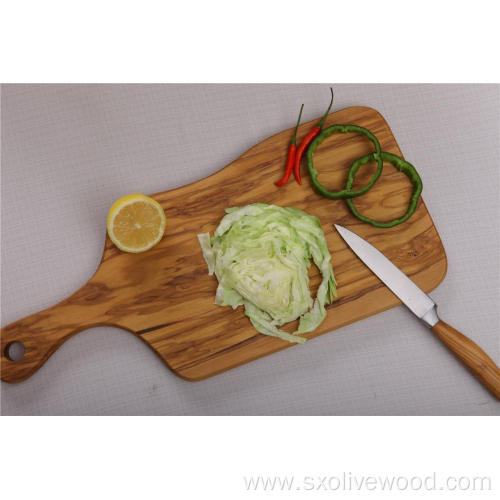 Olive Wood Chopping Board With Handle